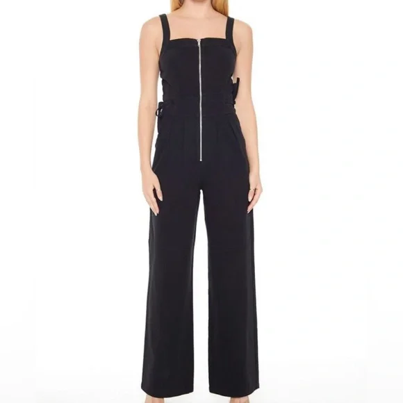 Forever 21 Black denim Jumpsuit - Picture 4 of 6